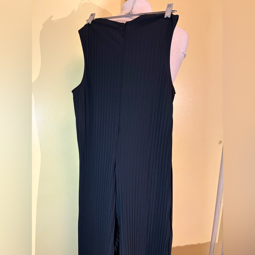 COS Black Ribbed Sleeveless Jumpsuit - Picture 12 of 13